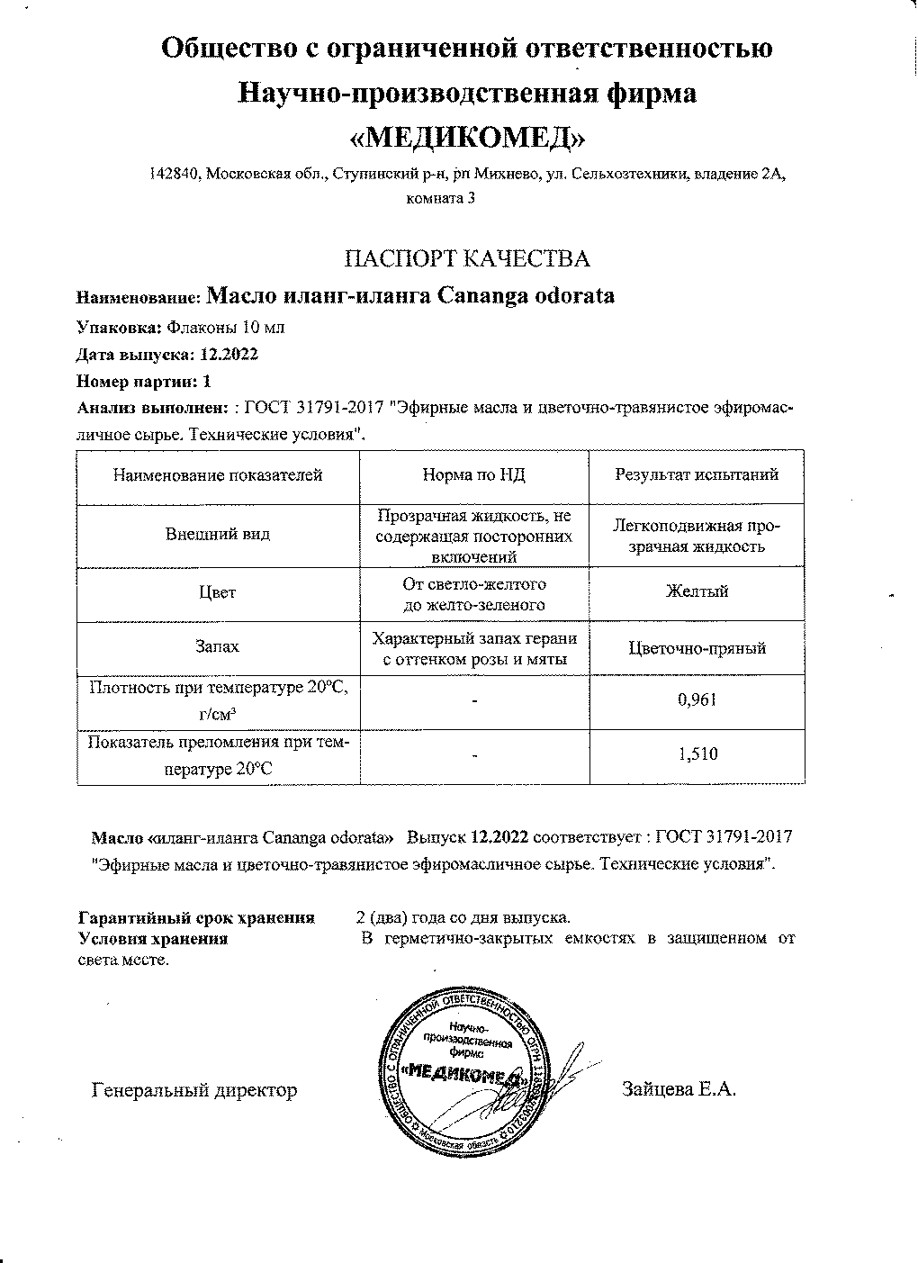 Паспорт №122022